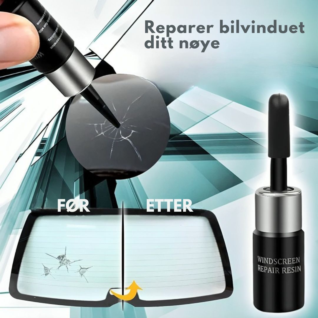 Transpure™ | Reparer vinduet ditt umiddelbart og uten anstrengelse!